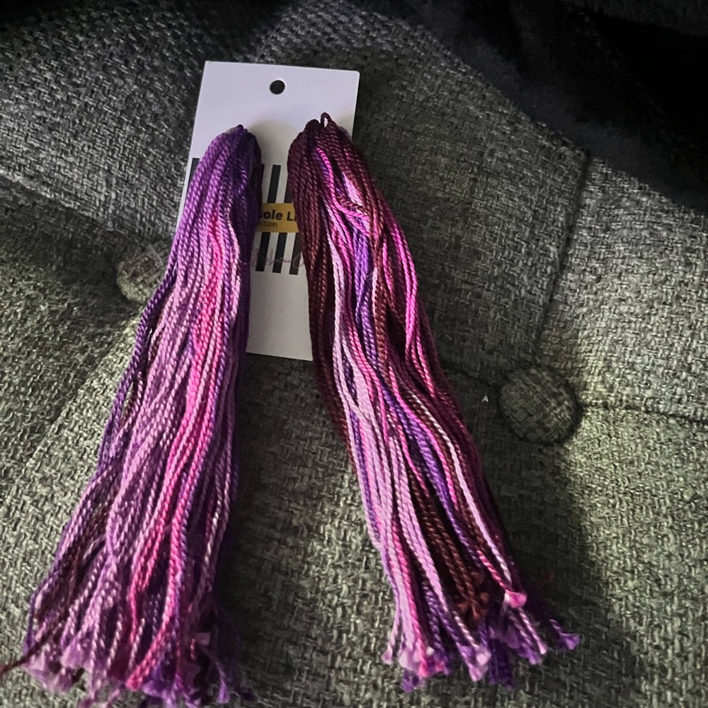 Multicolor earrings
